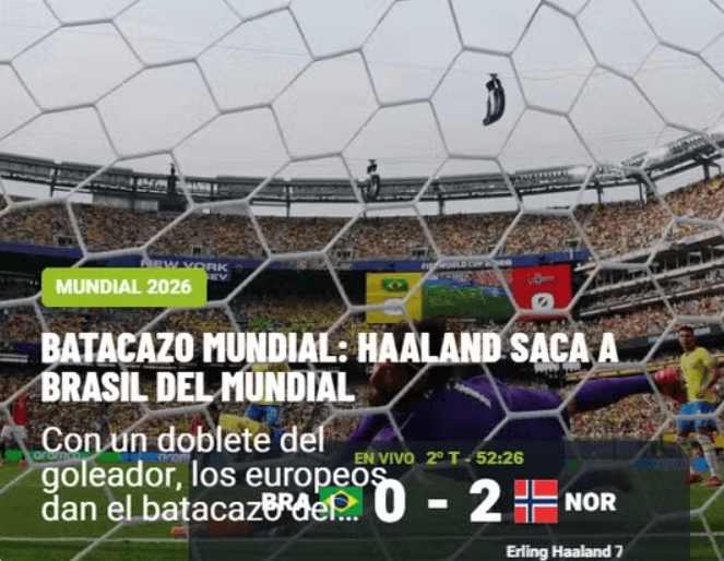 ‘Haaland esmaga o Brasil': Imprensa internacional repercute eliminação do Seleção Brasileira da Copa do Mundo