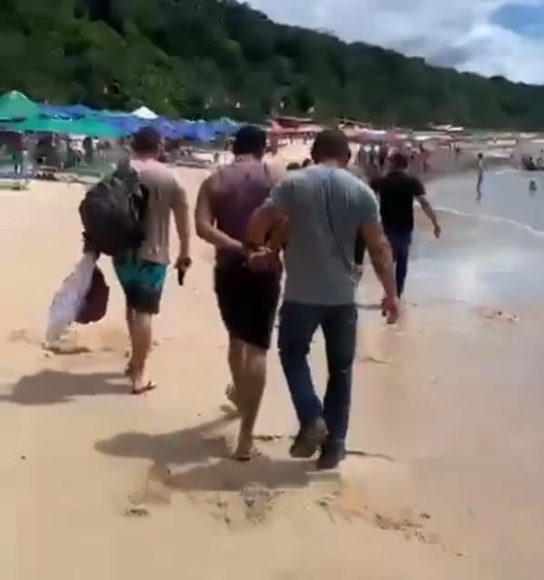 Homicida foragido é preso com armas e drogas durante ‘bronze' na Praia do Madeiro