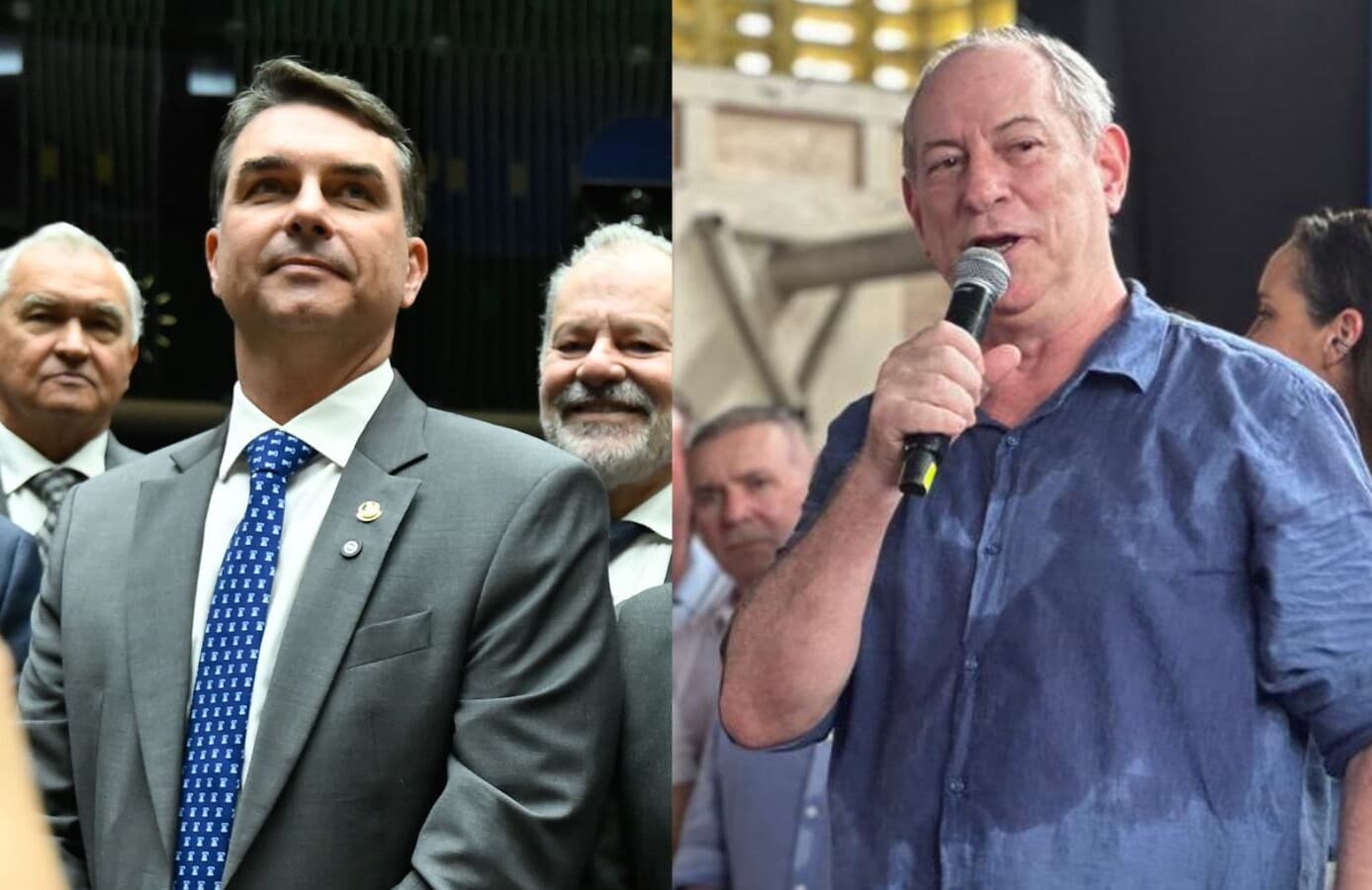 Flávio Bolsonaro vai a Fortaleza apoiar aliança do PL com Ciro Gomes após ser criticado por Michelle Bolsonaro em vídeo