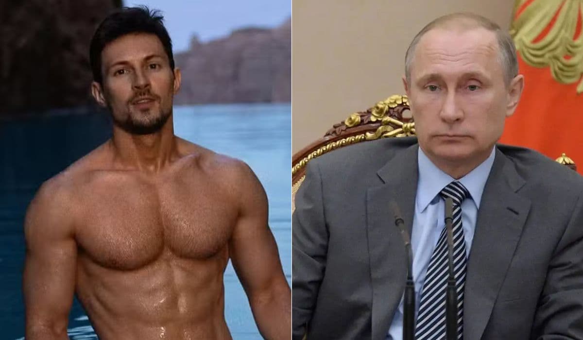 Vladimir Putin manda prender fundador do Telegram; resposta de bilionário surpreende