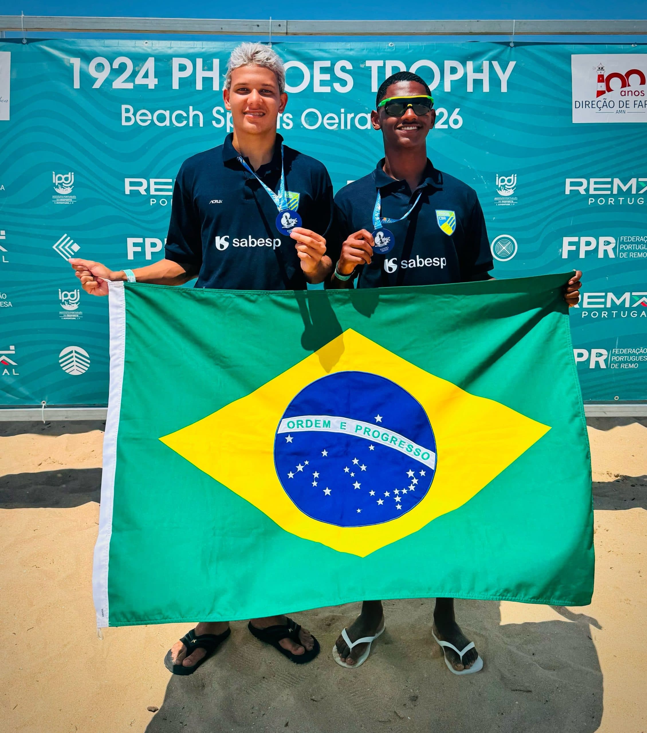RN NO PÓDIO: Atleta do Sport Club de Natal, Kedson Peres, conquista primeira medalha internacional no remo