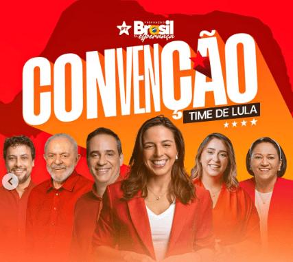A CRISE CONTINUA: Natália divulga convite para convenção do “Time de Lula” sem Rafael Motta
