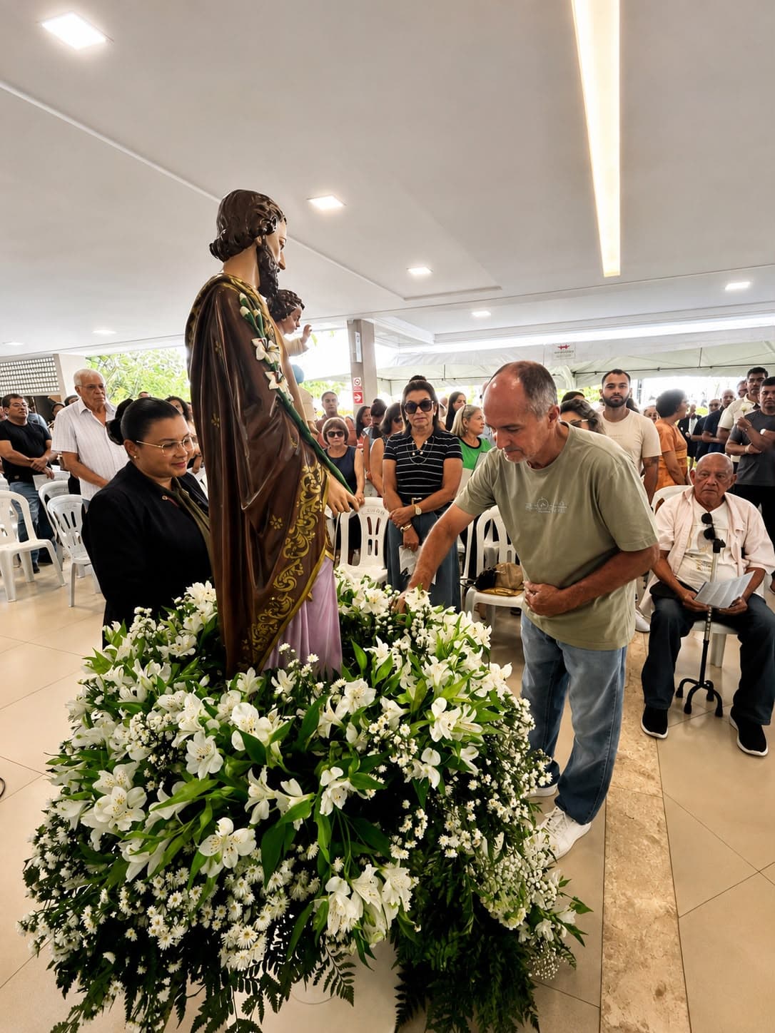 Dia dos Pais reúne cerca de 5 mil pessoas no Morada da Paz