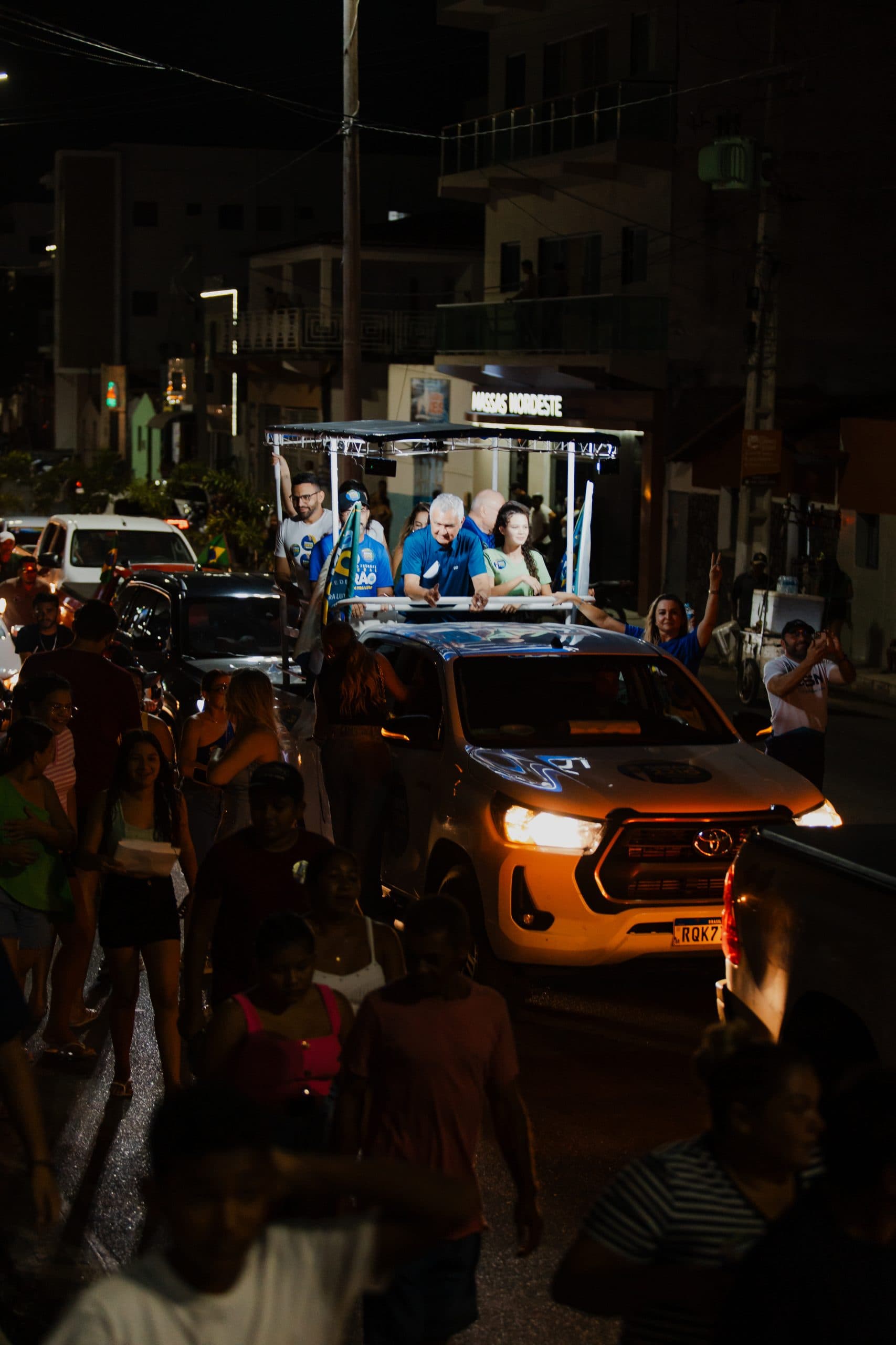 Grande carreata marca passagem de General Girão por Jucurutu
