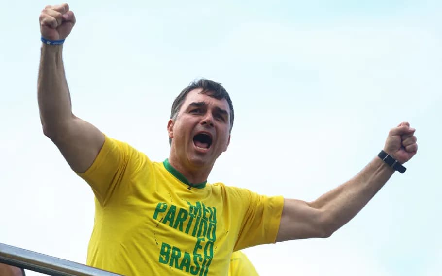 Flávio convoca apoiadores para ato de 7 de Setembro em SP: "O Brasil vai vencer!"