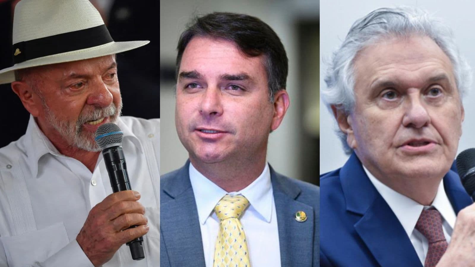 PESQUISA BTG/NEXUS: Lula lidera 1º turno, mas empata com Flávio e Caiado no 2º