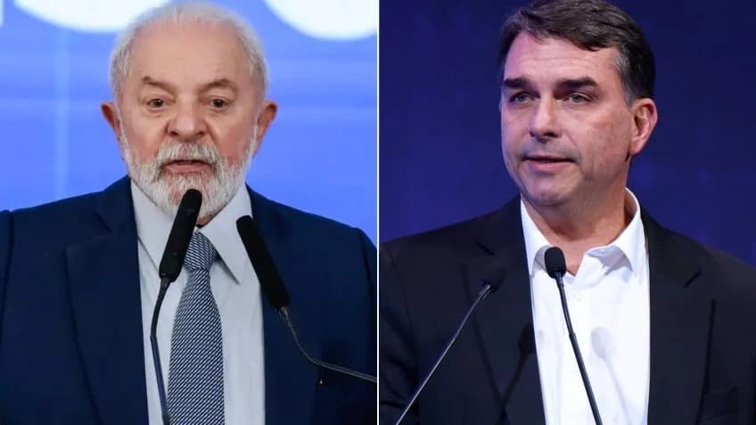 Lula tem 44% ante 39% de Flávio no 2º turno, diz Quaest