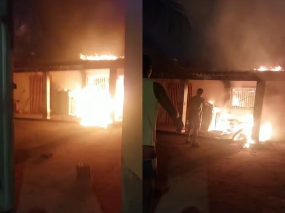 Fogo destrói residência em Natal e deixa animais mortos após suspeita de curto em carregador