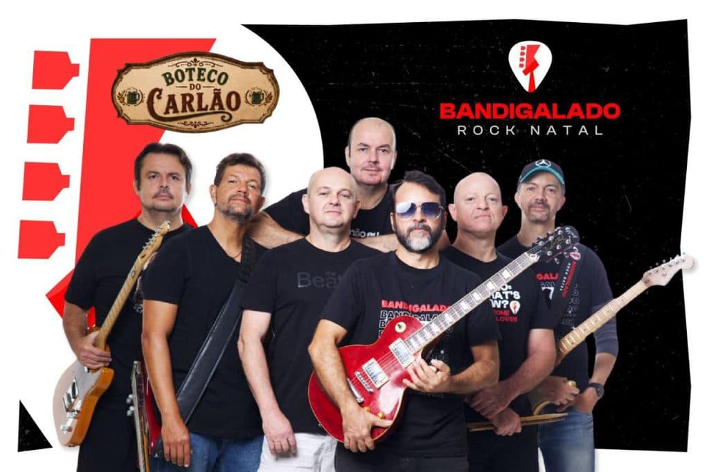 Sábado tem rock da Bandigalado no Boteco do Carlão no Bar 294