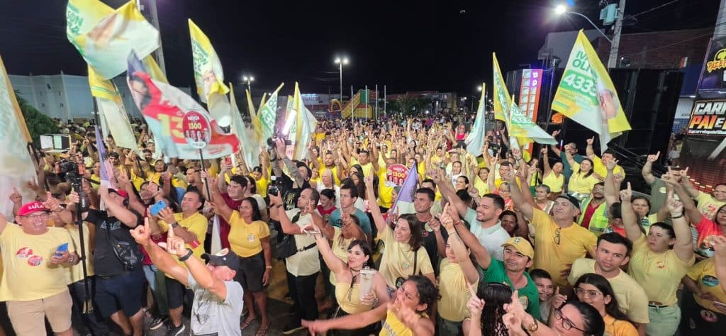 Baraúna abre campanha de Ivanilson Oliveira com uma das maiores mobilizações do RN