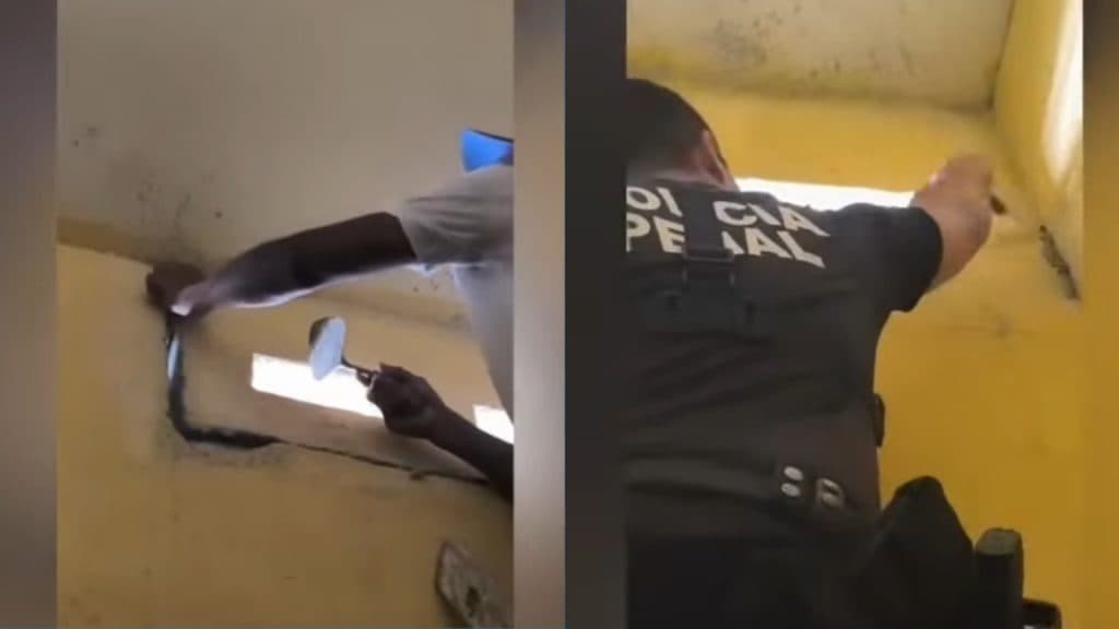 ALERTA EM ALCAÇUZ: Policiais Penais descobrem novo buraco em cela e evitam outra tentativa de fuga de presos