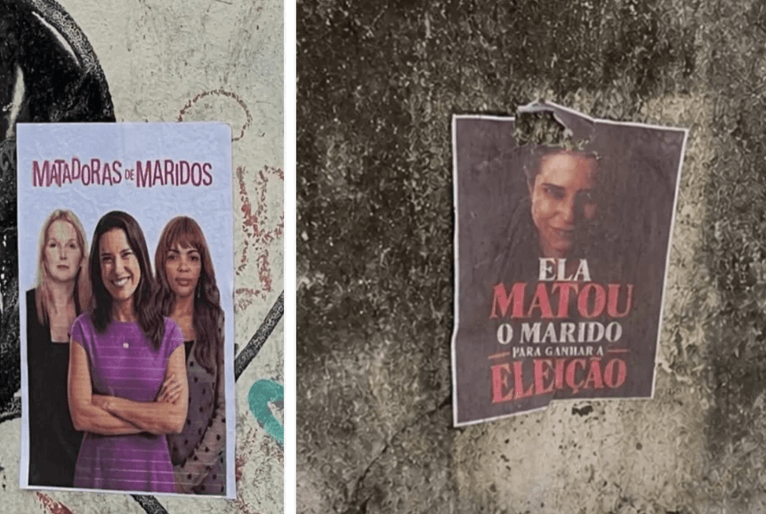 GUERRA ELEITORAL: Raquel Lyra registra BO por cartazes que a acusam de “matar o marido” para ganhar eleição; João Campos cobra investigação