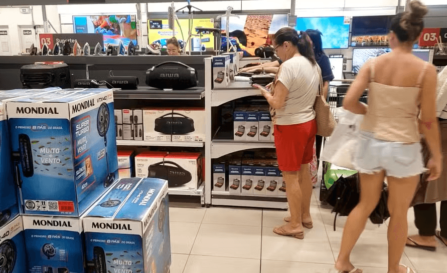 Comércio potiguar registra queda nas vendas pelo terceiro mês seguido
