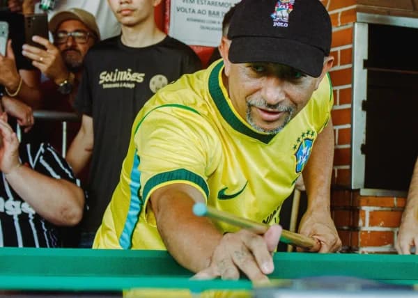 Astro da sinuca brasileira vira candidato a deputado e declara patrimônio de quase R$ 1 milhão
