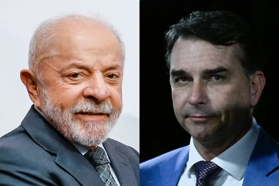 PESQUISA BTG/NEXUS: Flávio cresce e empata com Lula no 1º e 2º turnos