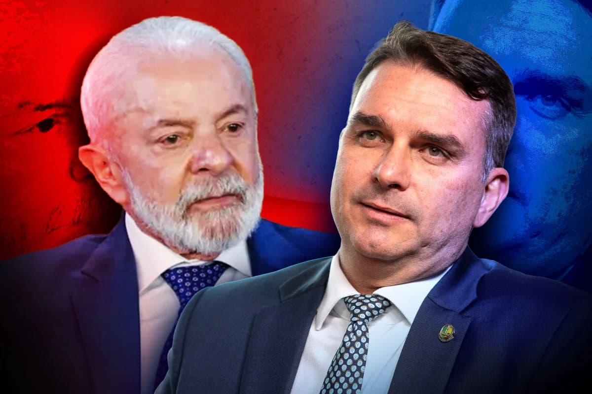 Flávio planeja agenda no Rio de Janeiro no mesmo dia que Lula