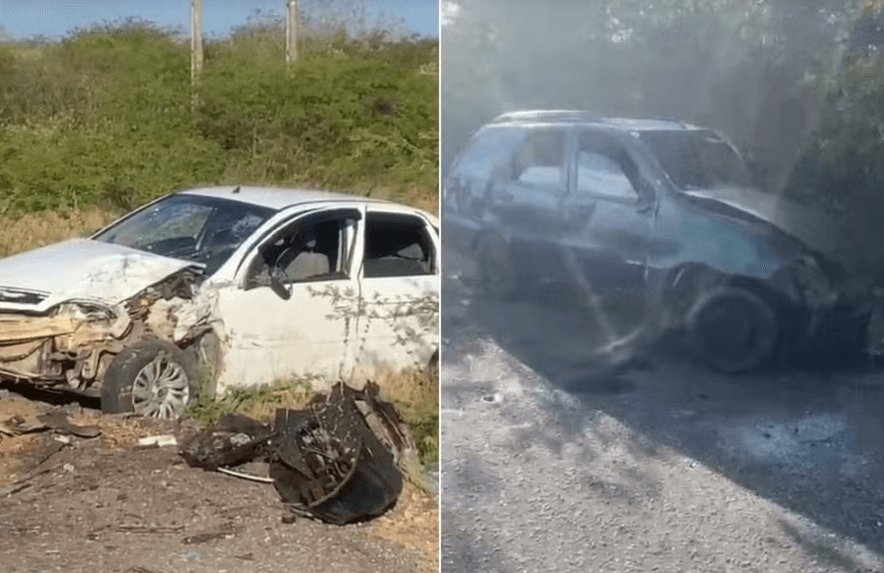 VÍDEO: Motorista é preso por suspeita de embriaguez após colisão frontal na RN-118 entre Macau e Pendências que deixou criança gravemente ferida