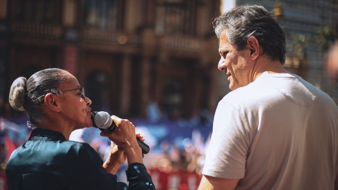 [VÍDEO] Tentativa de agressão a Marina Silva marca primeira agenda de campanha de Haddad em SP