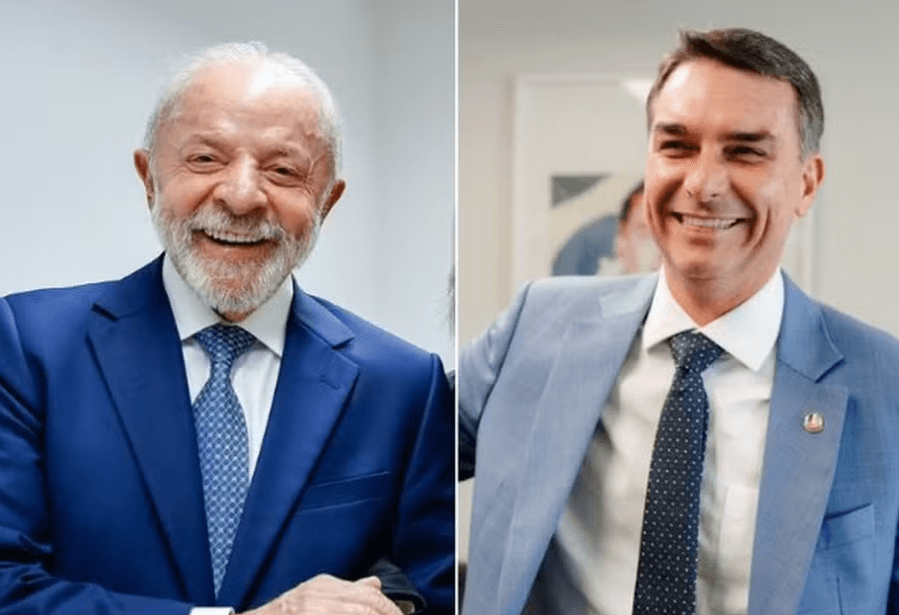 PESQUISA FUTURA: Flávio lidera com 48,1% e abre 4,4 pontos no segundo turno sobre Lula, que tem 43,7%