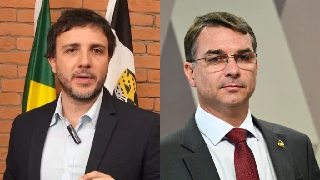 Renan Santos acusa campanha de Flávio Bolsonaro de receber dinheiro de grupo trumpista