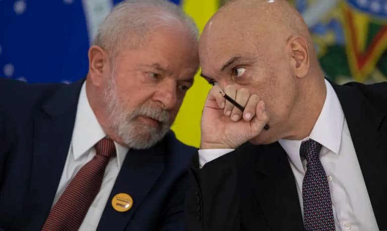 Aliados pressionam Lula a romper com Alexandre de Moraes após escândalo do Banco Master