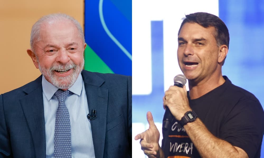 PODERDATA/AYA: Flávio Bolsonaro tem 47% contra 45% de Lula em eventual 2º turno