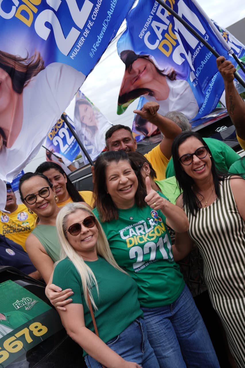 Pesquisas recentes de diferentes institutos mostram Carla Dickson entre os mais citados e comprovam crescimento consolidado na disputa pela reeleição