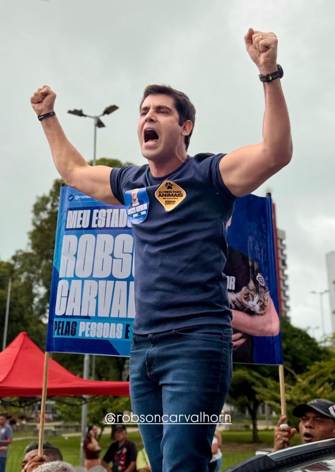 Mais uma pesquisa confirma crescimento de Robson Carvalho em todo o RN e consolida nome como forte candidato a deputado estadual