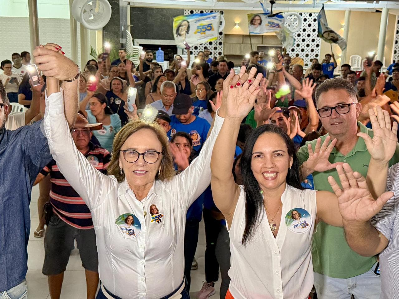 Prefeito de Parelhas e prefeitas de Jardim do Seridó e Caiçara do Rio do Vento anunciam apoio a Zenaide