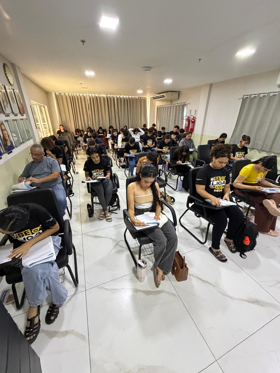 Primeiro Simulado do Projeto Se Liga Enem reúne estudantes em Parnamirim