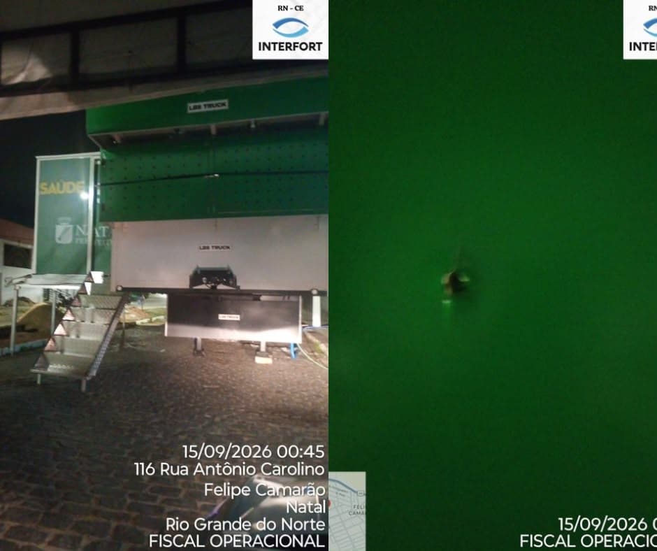 [VÍDEO] Styvenson mostra marca de tiro em carreta de exames e diz que população vai ficar sem atendimento