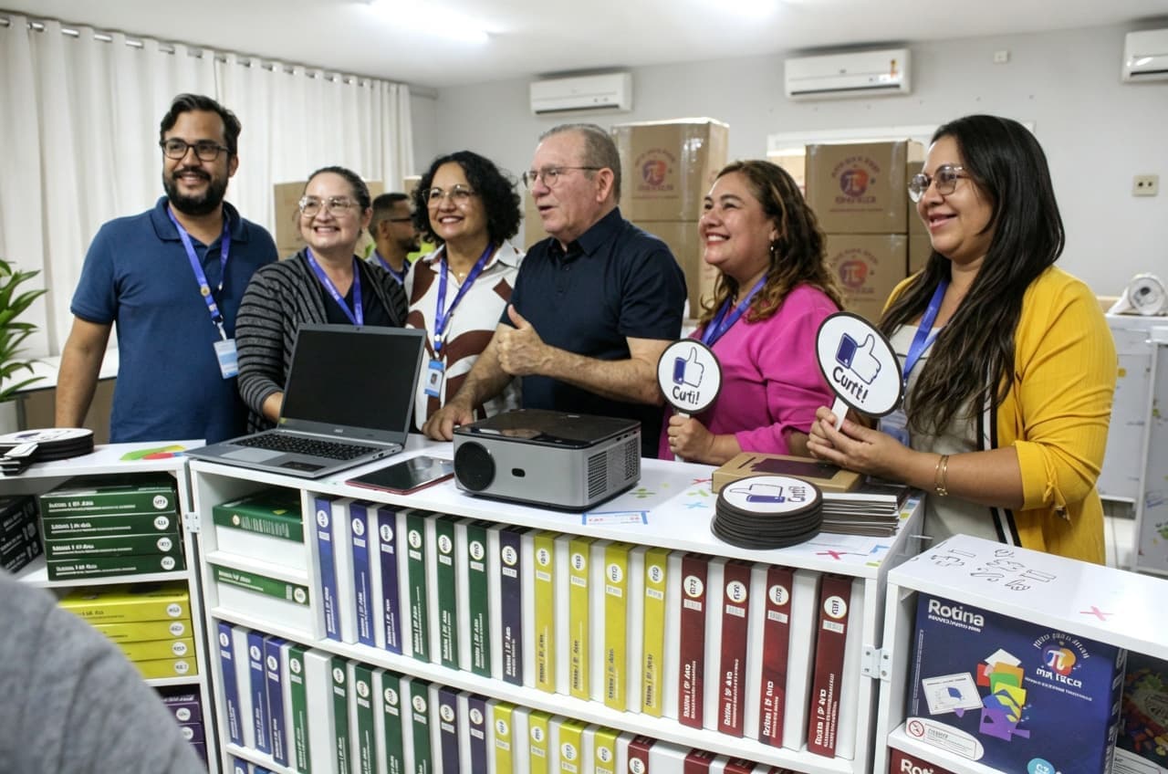 Educação de São Gonçalo ganha reforço com novos laboratórios móveis para o ensino da matemática