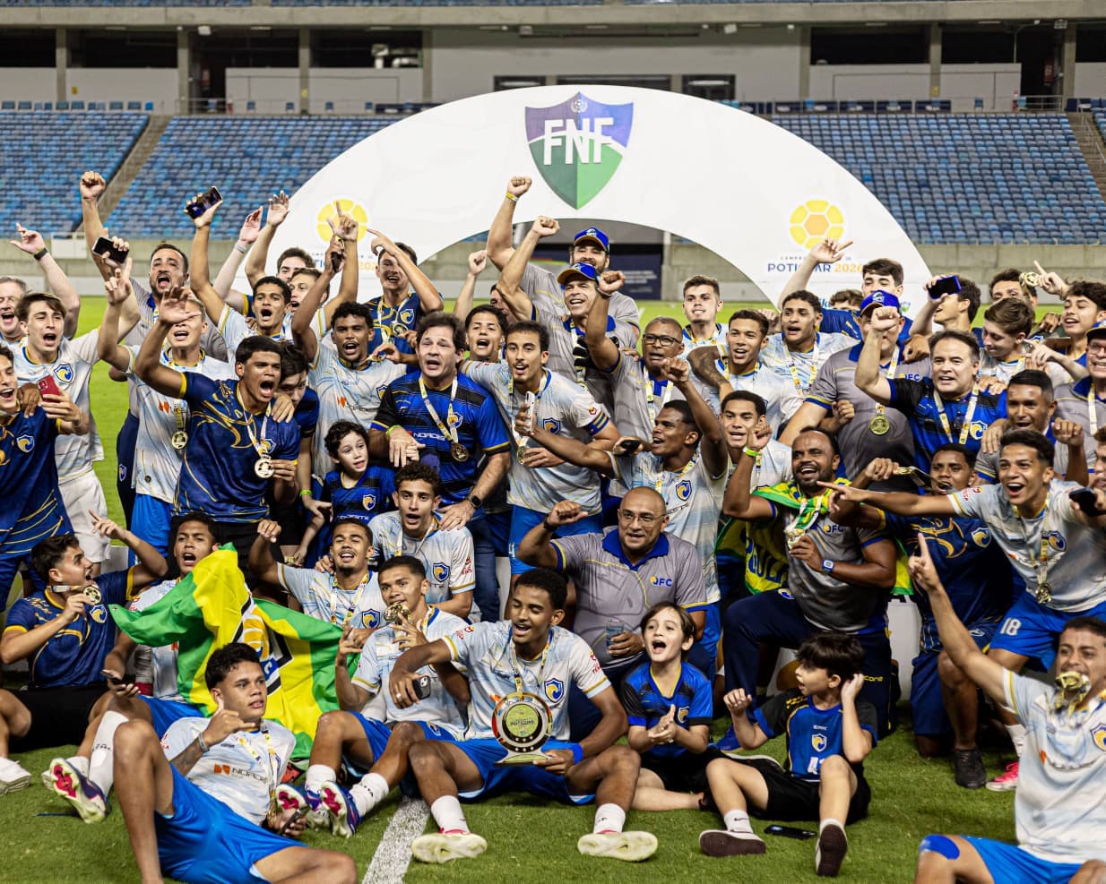 Em final eletrizante nos pênaltis, QFC SAF vence o América-RN e conquista o título do Campeonato Potiguar Sub-20 2026