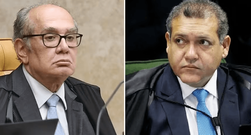 “ASSUMAM QUE ESTÃO FERRADOS”: Gilmar Mendes e Kassio Nunes trocam acusações pelo WhatsApp