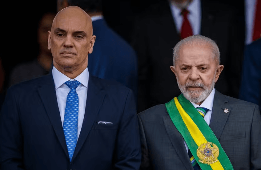 Lula sai em defesa de Moraes, elogia o ministro e diz que ele prestou dois grandes serviços à democracia, a atuação no TSE nas eleições de 2022 e a condenação de Jair Bolsonaro