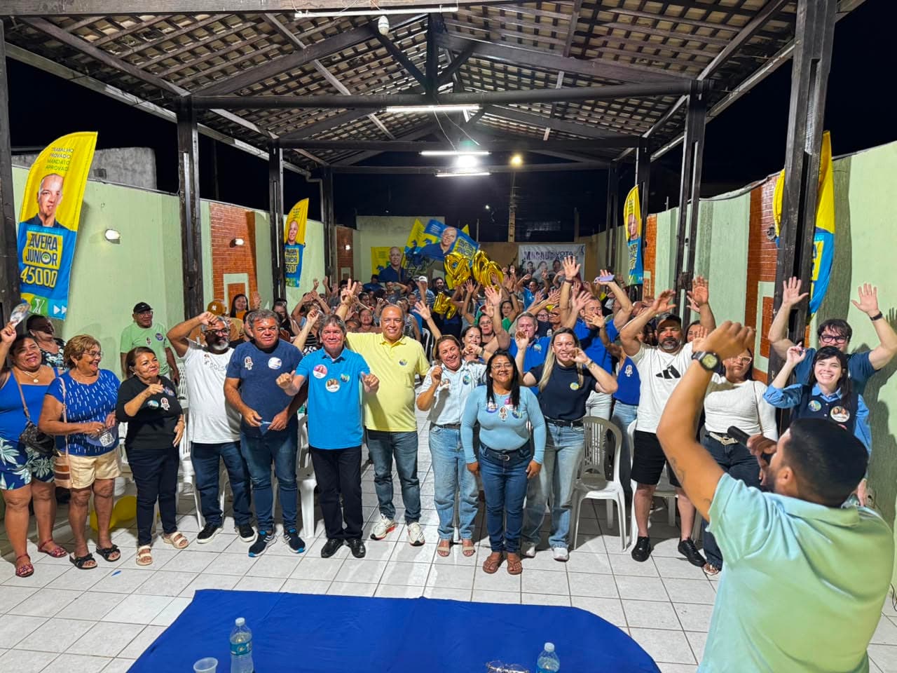 Taveira Júnior recebe apoio do ex-prefeito Zé Antônio e amplia base em Macau