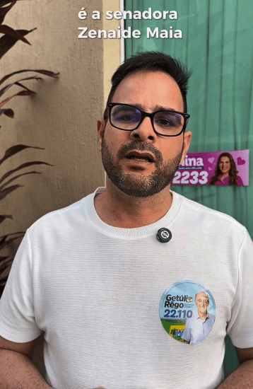 Rafael Correia declara apoio a Zenaide Maia na reta final da campanha
