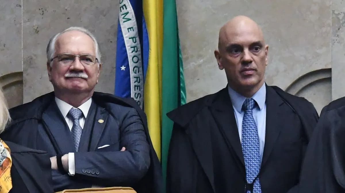 "TUDO EM CASA": Para não piorar imagem do STF, Fachin é pressionado a fazer sessão fechada em julgamento de Moraes