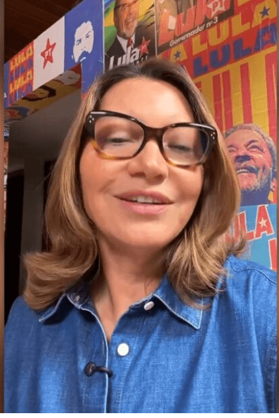 A nova fake news de Janja contra Flávio Bolsonaro