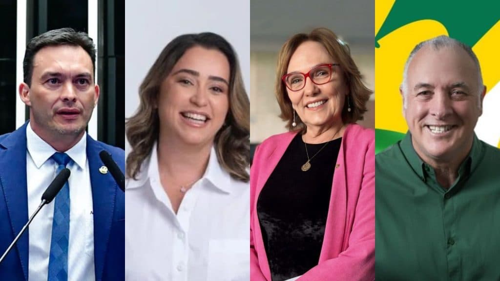 PESQUISA BG/AFFARE – SENADO ESTIMULADA (1º e 2º Votos): Styvenson lidera com 24,6%%, seguido de Samanda de Lula com 16,5%, Coronel Hélio com 16,1% e Zenaide com 14,4%