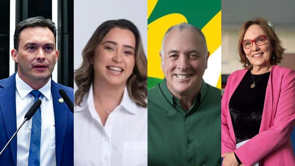 PESQUISA BG/AFFARE – SENADO ESTIMULADA (1º e 2º Votos): Styvenson lidera com 24,6%%, seguido de Samanda de Lula com 16,5%, Coronel Hélio com 16,1% e Zenaide com 14,4%