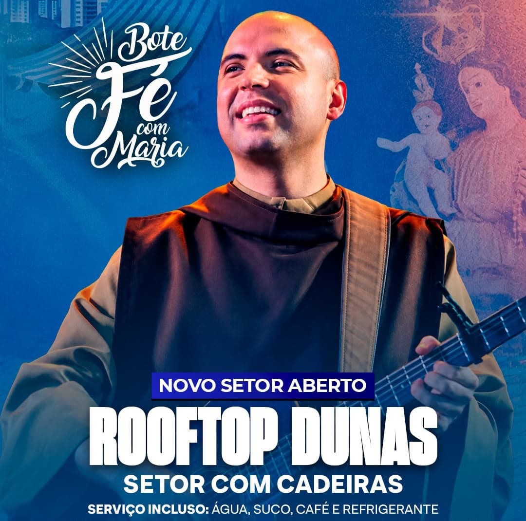 Arena abre novo setor com cadeiras e bebidas inclusas para show de Frei Gilson