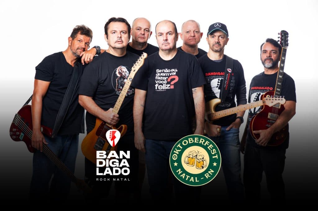 Sábado tem rock da Bandigalado na Oktober Fest na Rampa