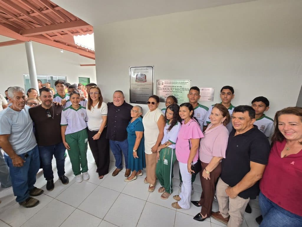 Prefeitura de Ceará-Mirim entrega escola renovada e amplia ensino em tempo integral em Massangana