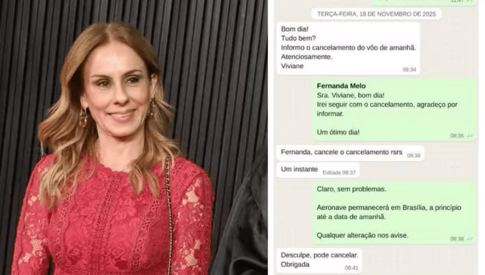 Mulher de Moraes cancelou voo em jato de Vorcaro logo depois que banqueiro foi preso