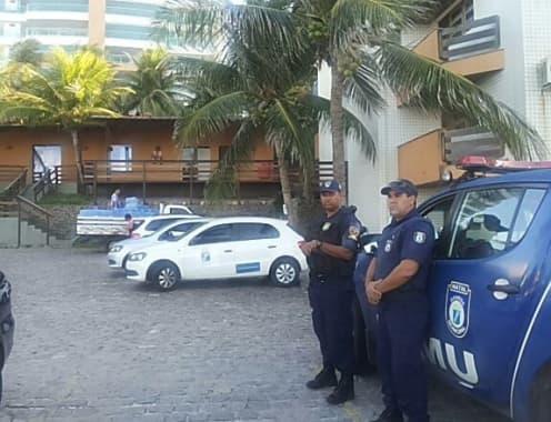FOTO: Área da Praia do Meio recebe patrulhamento da Guarda Municipal