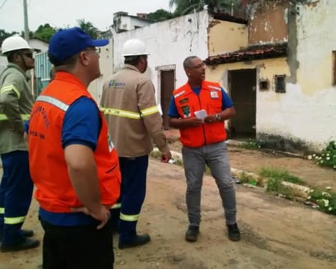 Imóveis liberados em Mãe Luiza vão ter luz e água religadas