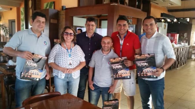 FOTO: Secretaria de Turismo de Natal recepciona equipe da Tv Record