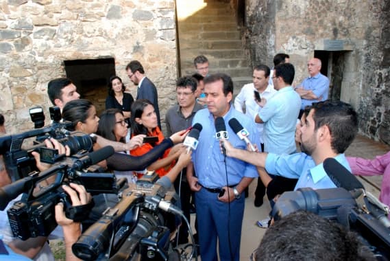FOTO: Carlos Eduardo realiza visita ao Forte dos Reis Magos visando início das obras de reforma