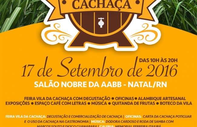 Festival Potiguar Vila da Cachaça acontece neste sábado